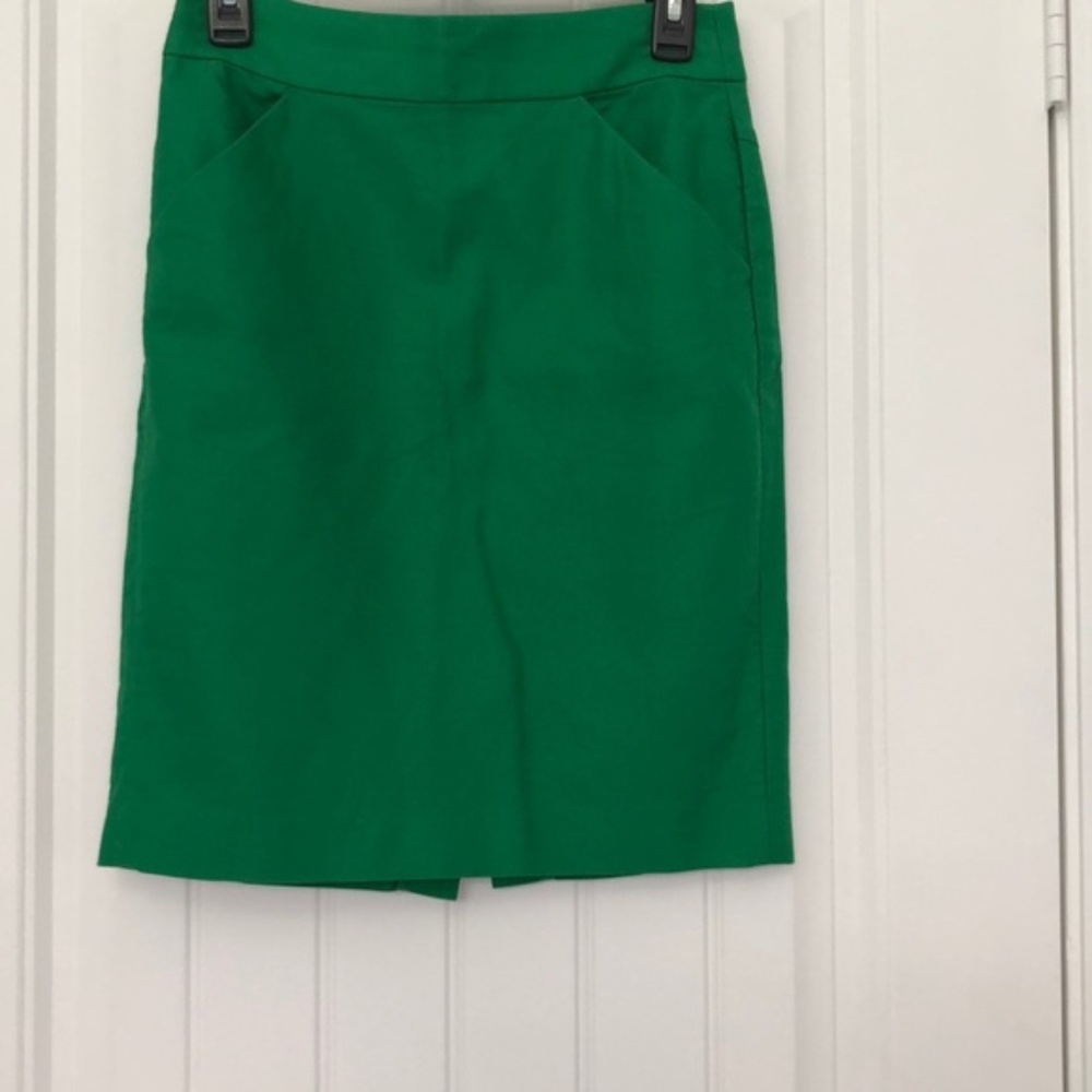 J.Crew Green Skirt Size 0